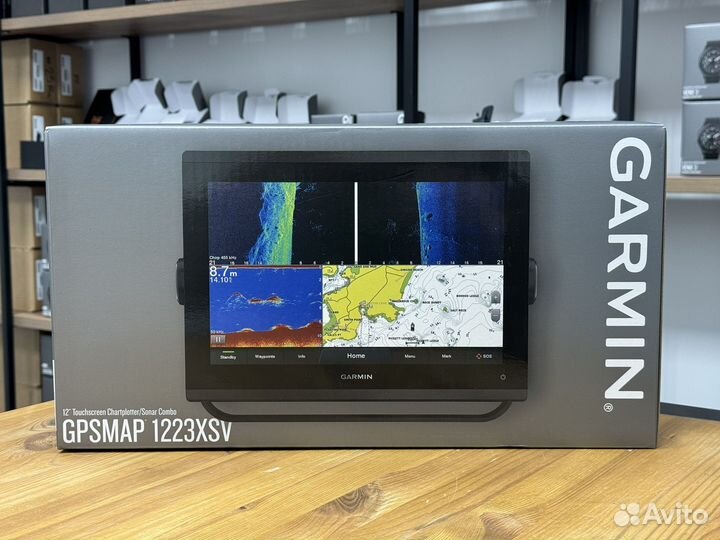 Картплоттер Garmin Gpsmap 1223XSV