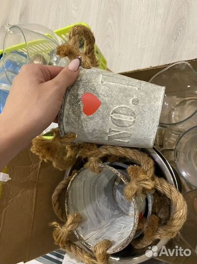 Посуда для кафе бара. Зарники, бокалы, графины