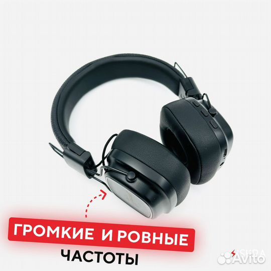 Наушники Marshallz Major 4 с подсветкой