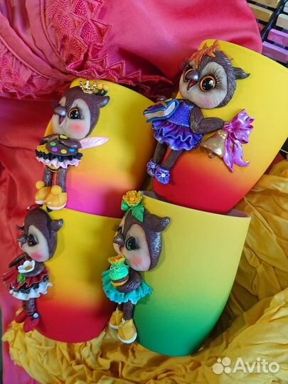 Кружка сова совенок подарок