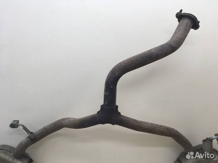 Б/У Б/У Задняя часть глушителя