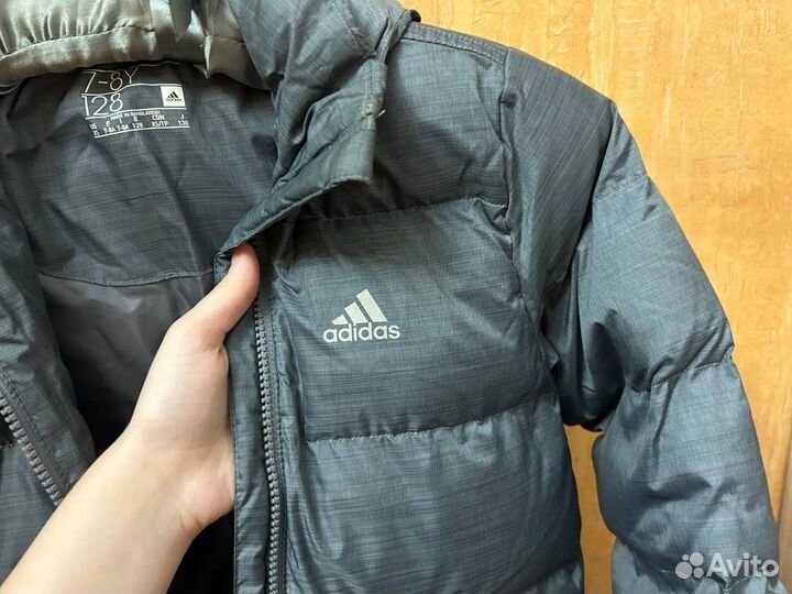 Adidas Куртка детская демисезонная 128 см