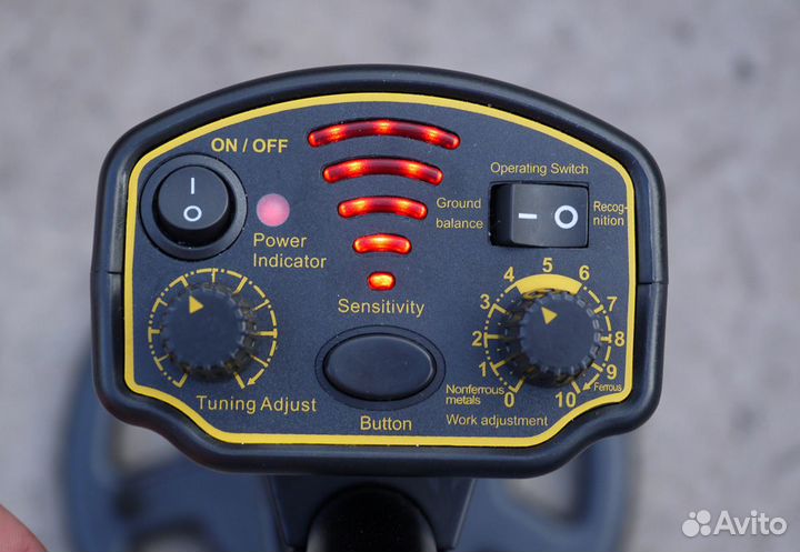 Металлоискатель (ар944) высокочувствительный