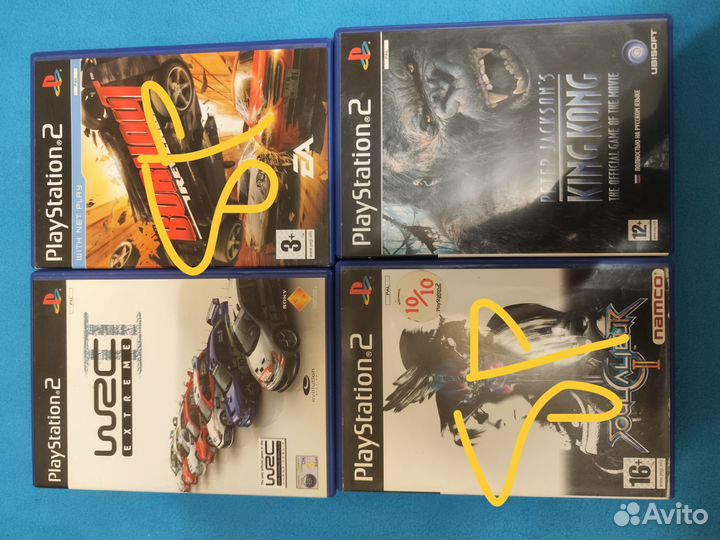 Лицензионные игры ps2