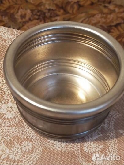 Икорница мельхиоровая