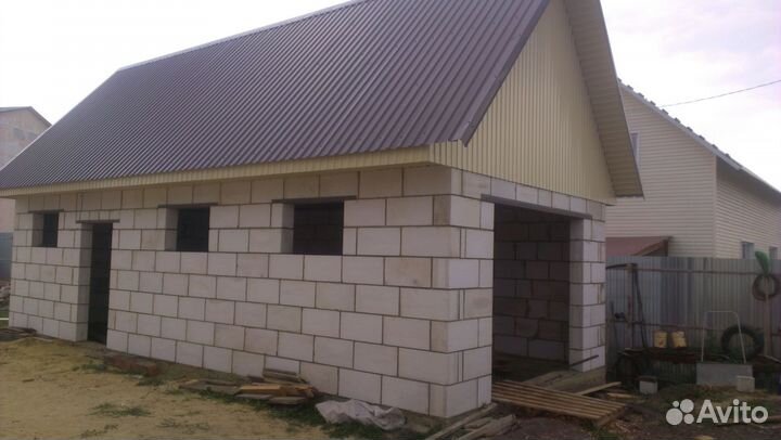 Газоблок пораблок с захватным карманом