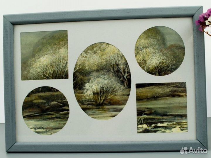 Картина маслом mix (любая за 105р) 22х15см