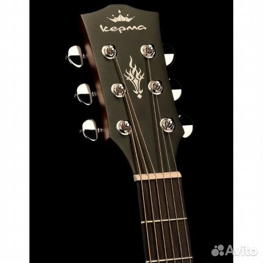 Акустическая гитара kepma EDC Black