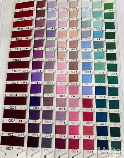 Нижняя вышивальная нить