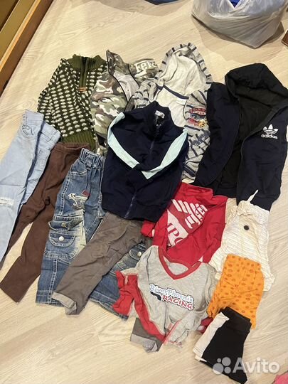 Детские вещи пакетом на мальчика 86 92