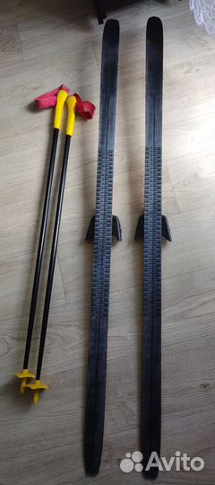 Лыжи беговые детские 130 с ботинками