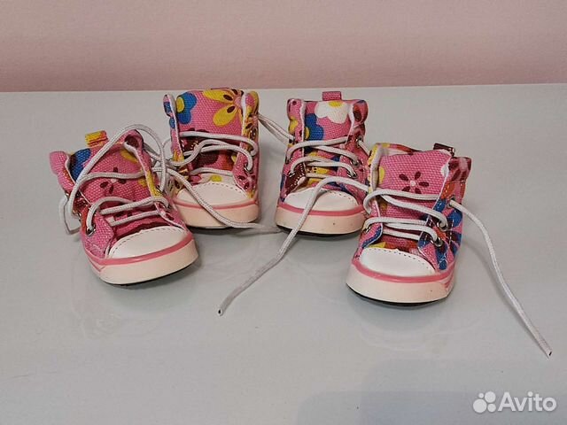 Обувь кеды для собаки