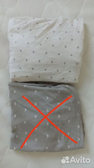 Простынь на резинке 120 60 IKEA