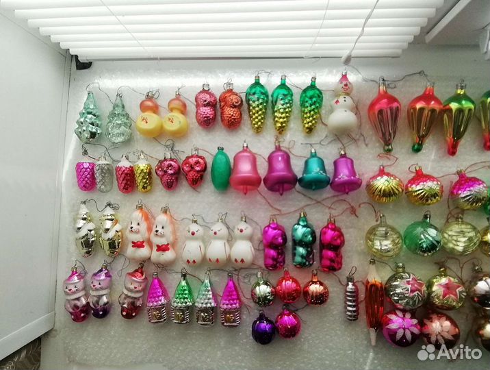 Елочные игрушки СССР