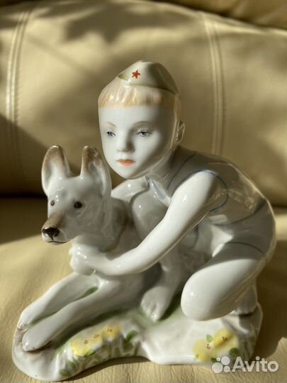 Статуэтка лфз - юный пограничник