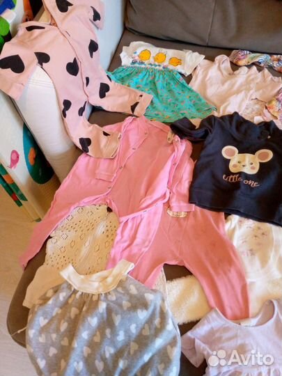 Вещи пакетом на девочку