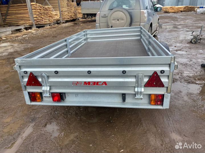 Прицеп легковой оцинкованный. Фаркоп