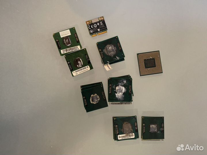 Процессоры разные i3, T7500, AMD