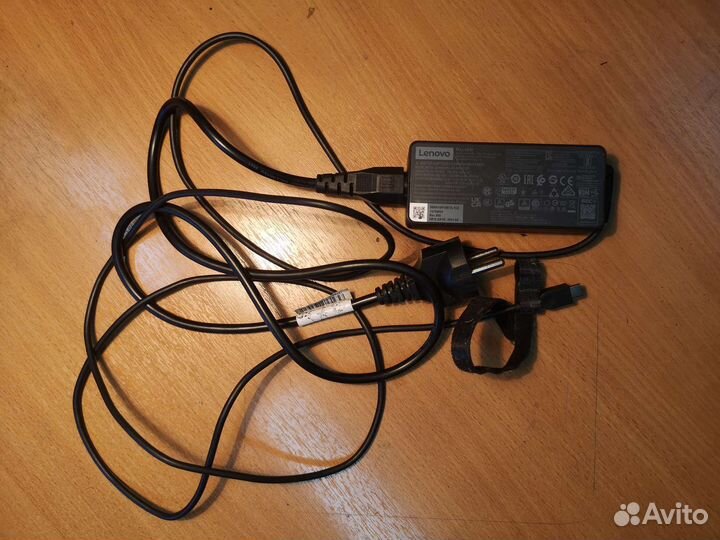 Блок питания для Lenovo с разъемом Type-C 65W