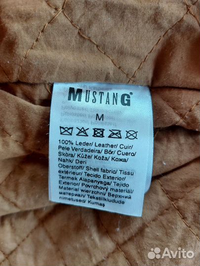 Куртка кожаная Mustang 46 р