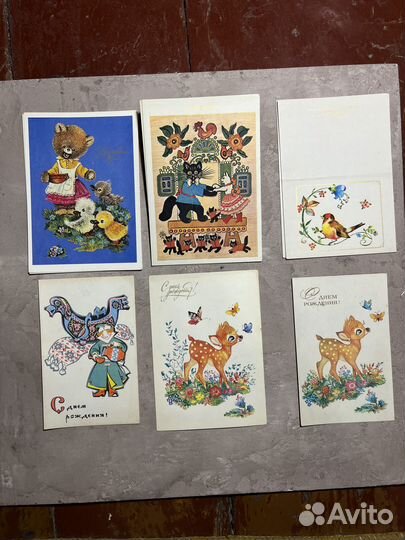 Открытки СССР новые 100шт