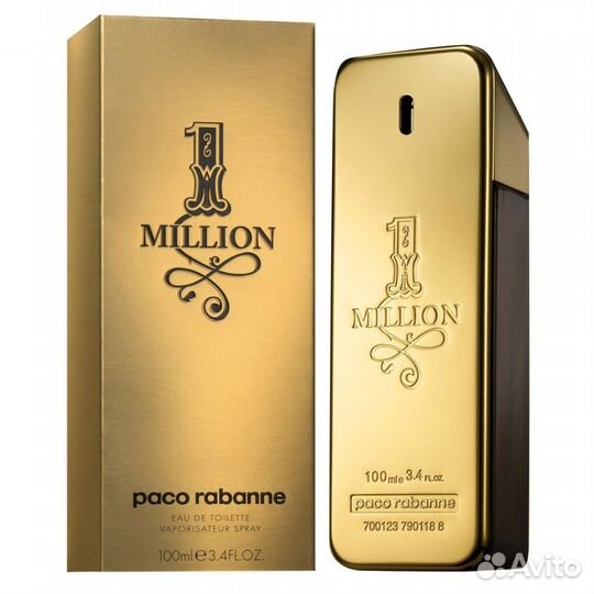 Paco Rabanne 1 Million, 100 мл.туалетная вода