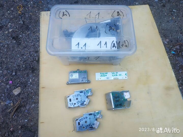 6N5941006A volkswagen polo 6 LED запчасти фары