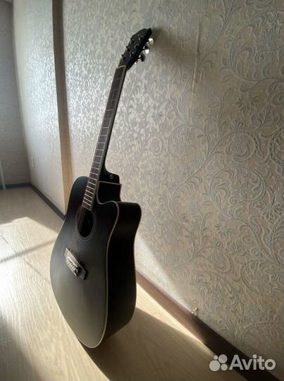 Акустическая гитара бу elitaro E4120