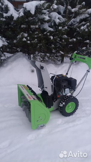 Снегоуборщик redverg как новый