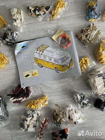 Lego Volkswagen T1 Camper Van (аналог)