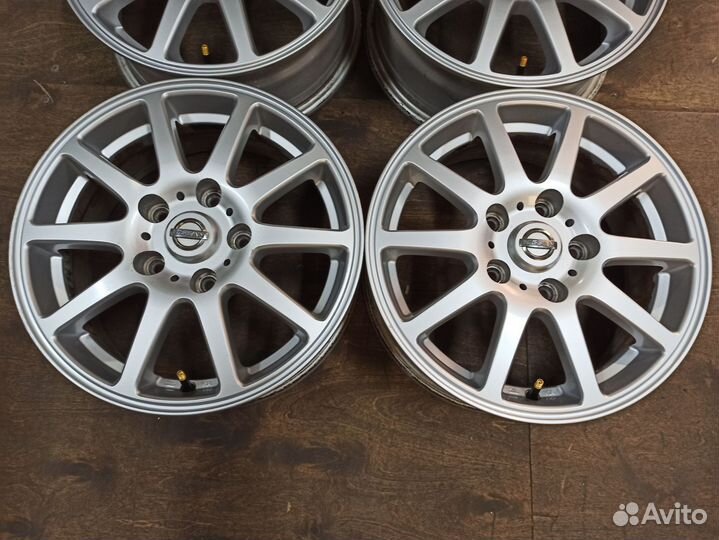 Диски 15 5х114,3 ET45 оригинал Ниссан из Японии