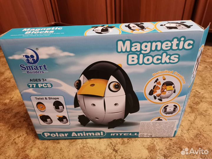 Магнитный конструктор Magnetic blocks