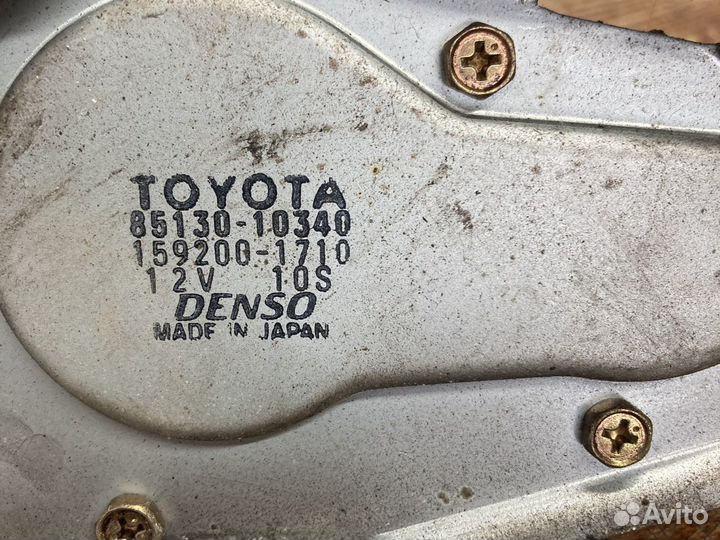 Мотор заднего стеклоочистителя toyota starlet