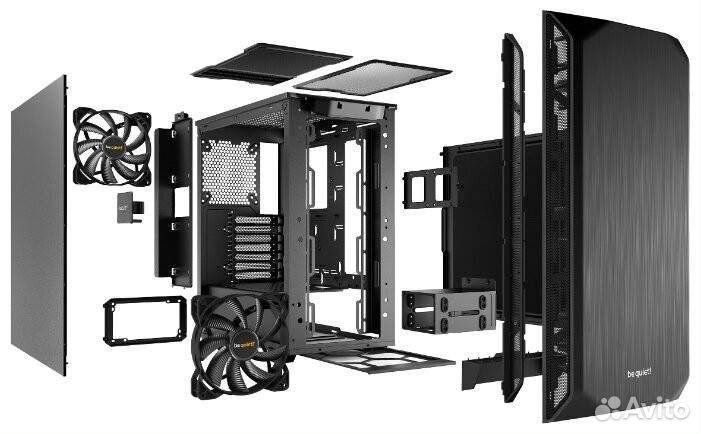 Компьютерный корпус Be Quiet pure base 500 Black