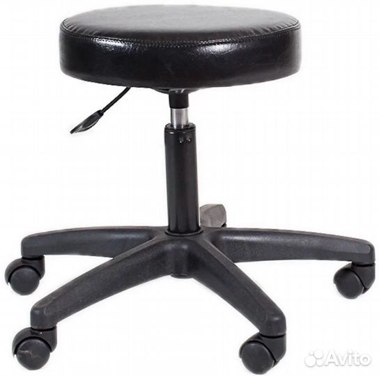 Стул таблетка черный