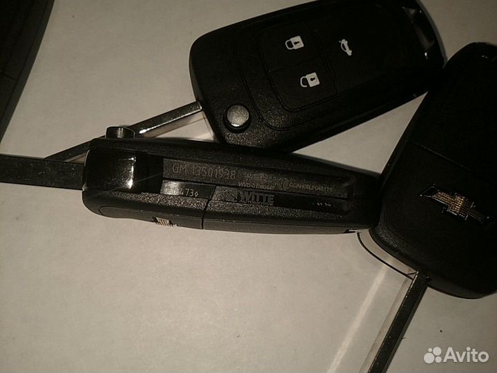 Ключ Chevrolet Cruze Aveo malibu Keyless Go