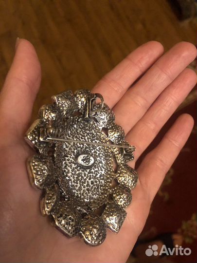 Брошь кулон kirks folly русалка