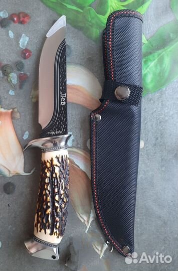 Нож Лев. Сталь 65Х13. Хорошее качество. Новый