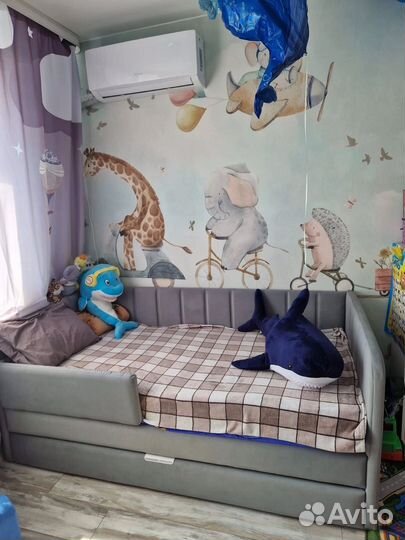 Детская мягкая кровать