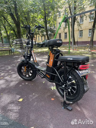 Электровелосипед 60v 30ah Virus Turbo S монстр
