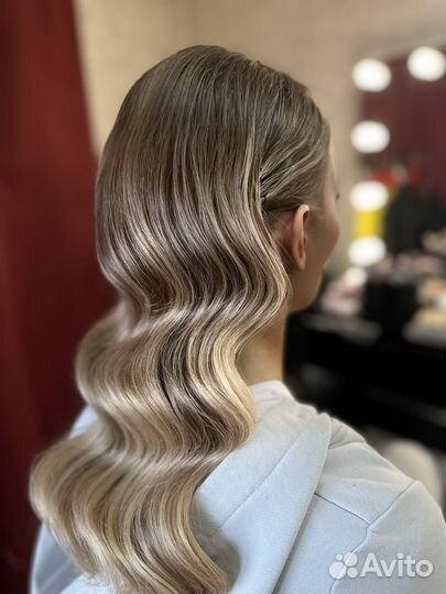 Прически локоны