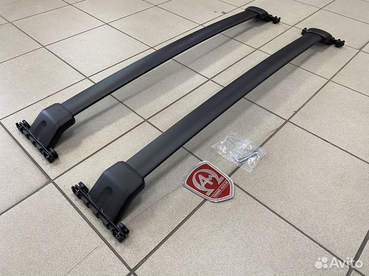 Поперечины штатные на рейлинги Honda Pilot 2008+