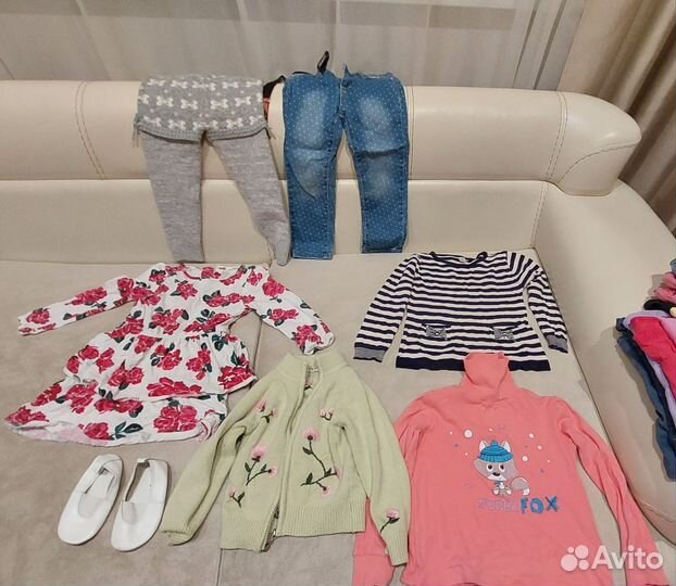 Вещи пакетом на девочку