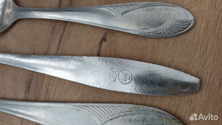 Столовые приборы алюминиевые
