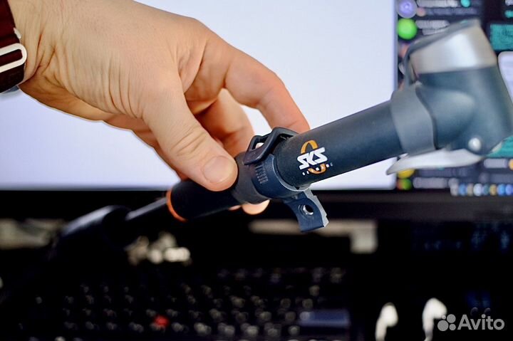 Ручной велонасос SKS Injex Lite, пластик