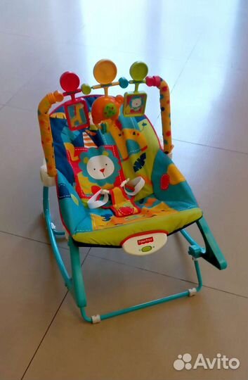 Шезлонг fisher price