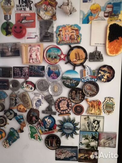 Магниты на холодильник из разных стран