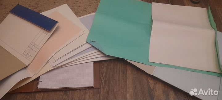 Бумага, картон, миллиметровая бумага для черчения