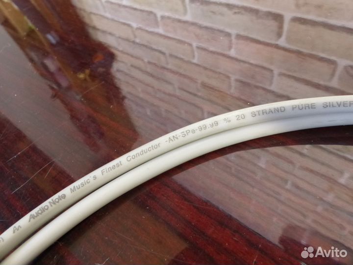 Audio Note AN-SPe 20 spka шнур колон 1999 год