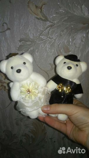 Фигурки Жених и Невеста мишки